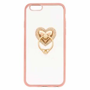 Heart Ring Stand Phone Case iPhone 6/7/8 Plus